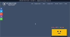 Desktop Screenshot of dubrovnik-language-school.com