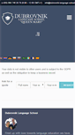 Mobile Screenshot of dubrovnik-language-school.com
